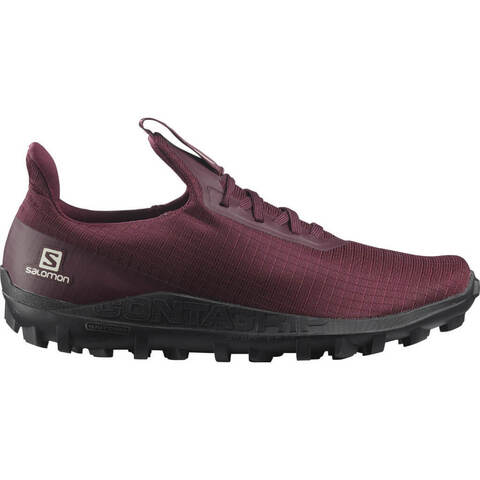 Женские кроссовки для бега Salomon Gripster бордовые