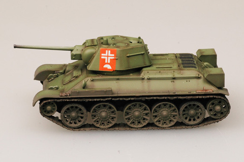 Модель Танк Немецкий Т-34/76 масштаб 1:72