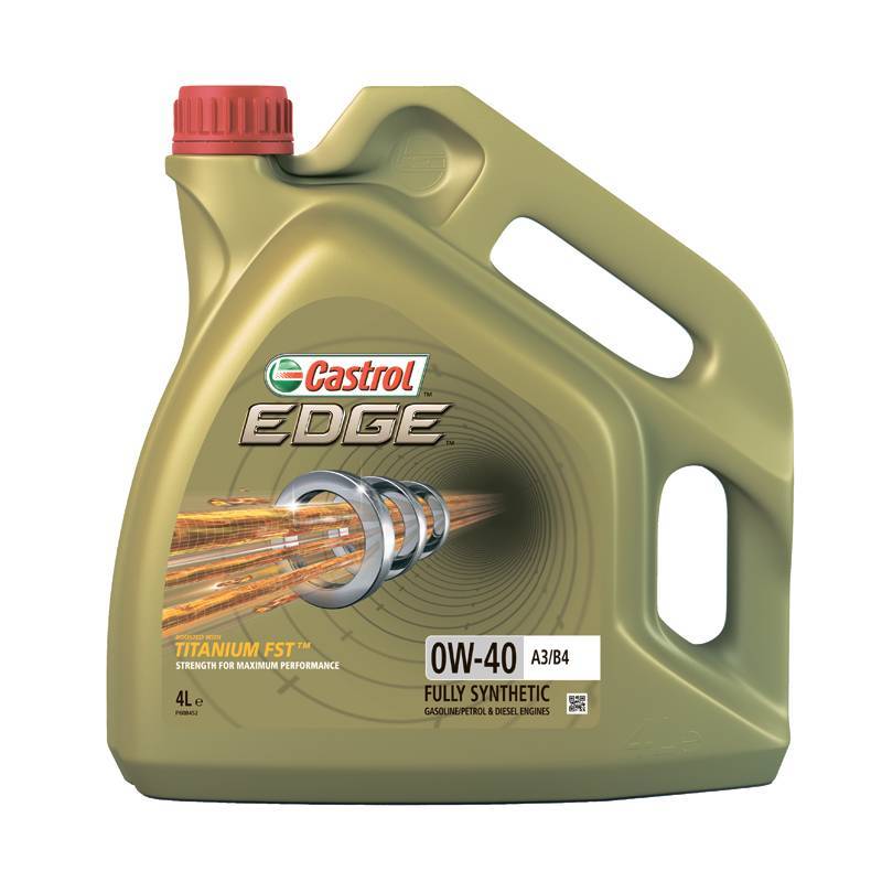 Масло моторное CASTROL EDGE FST 0W40 синтетическое 4 л