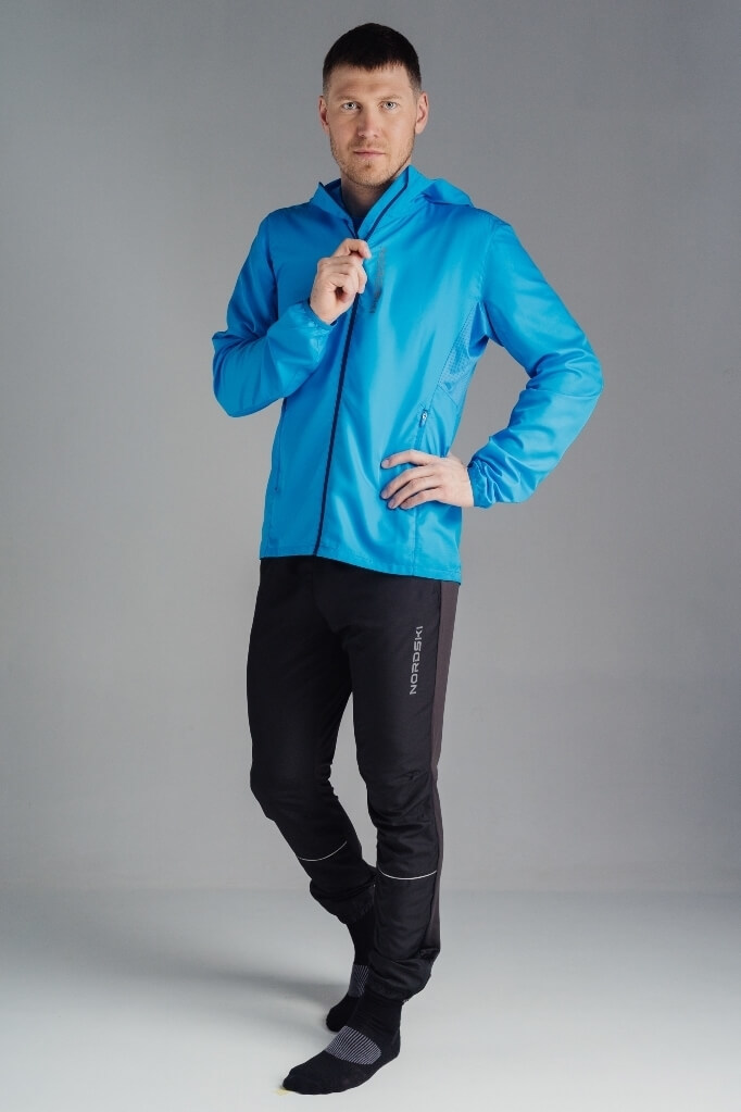 Nordski Run костюм для бега мужской light blue