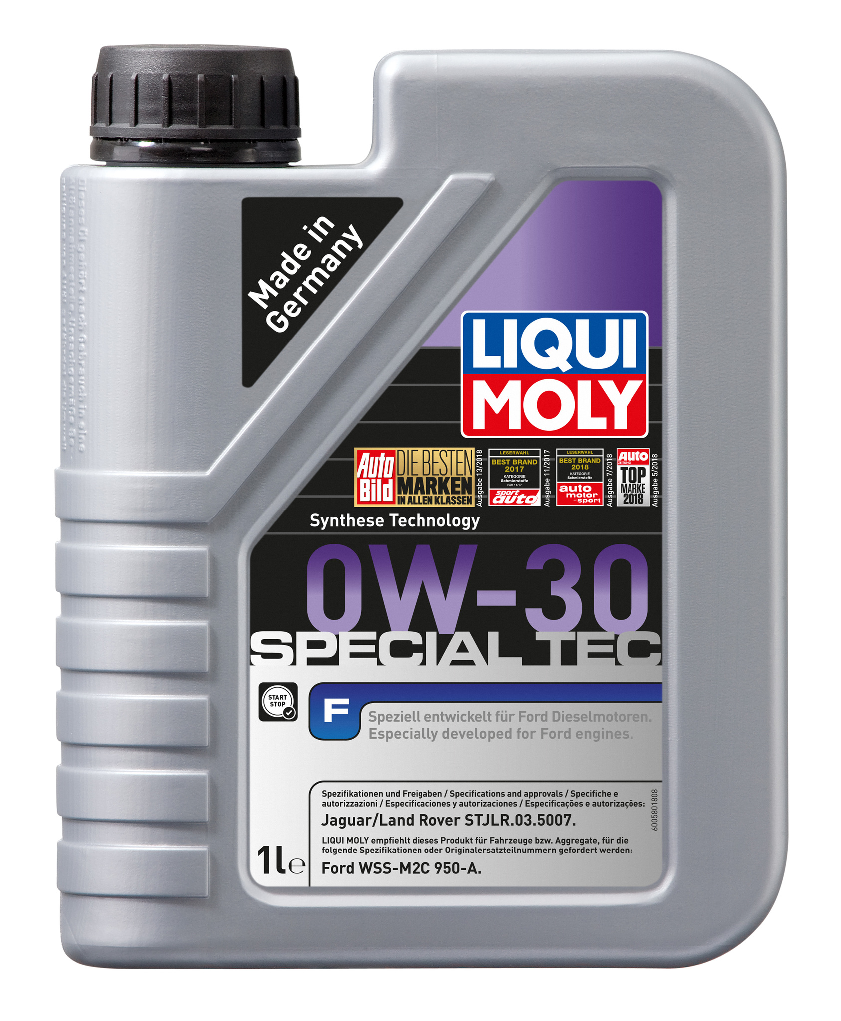 Моторное масло Liqui Moly Special Tec F 0W30 НС-синтетическое 1л