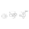 Duravit P3 Comforts SensoWash 2166592000 Унитаз напольный Rimless без смывного края, пристенный вариант, включая крепление, с HygieneGlaze
