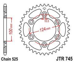 Звезда ведомая JTR745 38