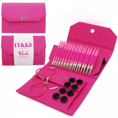 Набор съемных спиц 12 см 12 пар Blush Magenta