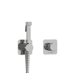 WasserKRAFT A4651.271.057.136 Встраиваемый комплект для биде со шлангом, цвет: хром фото