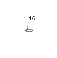 Запчасть №16 для PAG-PC84. Штифт ствола