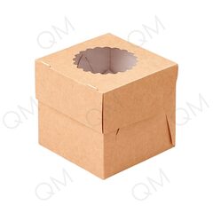 Упаковка ECO MUF (1) 100*100*100 мм (крафт), 250шт