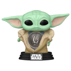 Фигурка Funko POP! Bobble Star Wars Mandalorian S10 Din Grogu with Armor