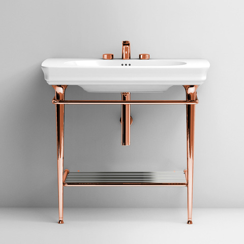 ArtCeram Civitas CIA008 77 ROSA ORO Металическая структура для раковины