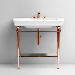 ArtCeram Civitas CIA008 77 ROSA ORO Металическая структура для раковины фото