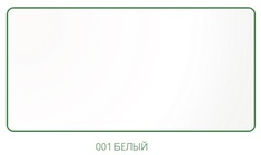 Наличник ПВХ с кабель-каналом 70 мм Деконика, 001 / Белый матовый