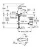 GROHE 23788002 Смеситель для раковины