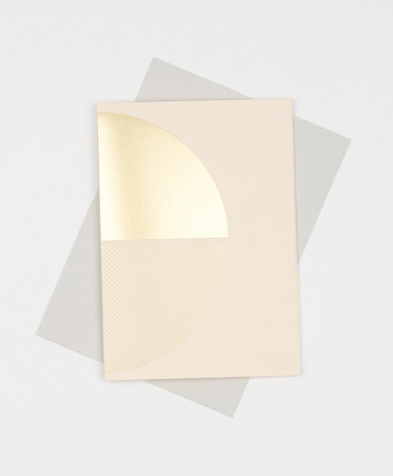 Открытка Reflex Card Brass & Nude