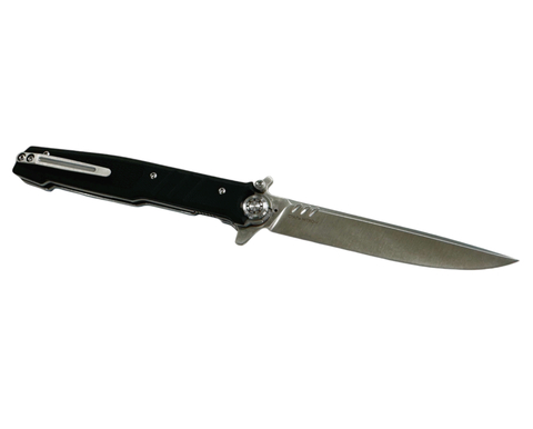 Складной нож Финка-2 сталь Nitro-V, рукоять Black G10, НОКС 349-130406