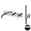 Remer X53D2WBCFP Смеситель для ванны Remer X Style X53D2WBCFP, черный брашированный хром