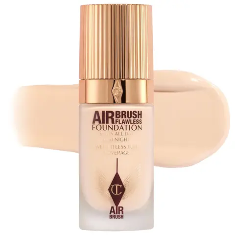 Тон Charlotte Tilbury Airbrush Flawless Foundation 2 Neutral с крыльями