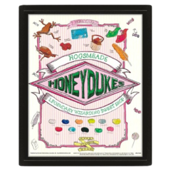 Постер 3D Harry Potter Гарри Поттер Honeydukes