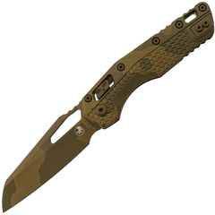 Фото Складной нож Microtech MSI Bazooka Green Camo, сталь M390MK, рукоять полимер