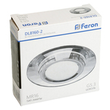 Светильник ИВО-50w G5.3 серебро/серебро 8160-2 19739 FERON — фото 5