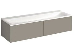 Geberit Xeno2 500.346.00.1 Тумба под раковину, 159.5x35x47.3см, Серый / Матовое покрытие фото