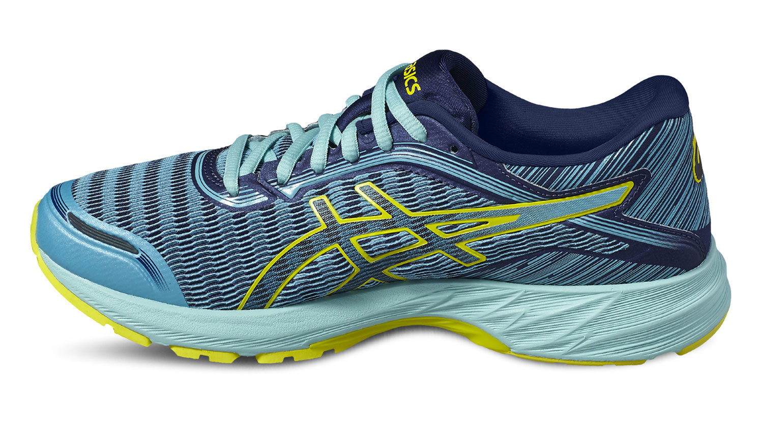 Кроссовки для бега женские Asics Dynaflyte синие - 5