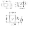 Duravit Starck 2 2272100000 Биде напольное
