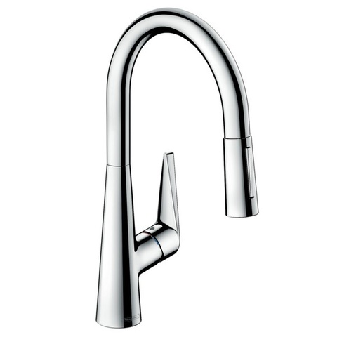 Hansgrohe 73851000 Смеситель для кухни с выдвижным изливом и лейкой