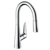 Hansgrohe 73851000 Смеситель для кухни с выдвижным изливом и лейкой