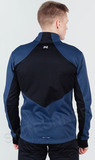 Элитный утеплённый лыжный костюм Nordski Pro Blue/Pearl Blue мужской