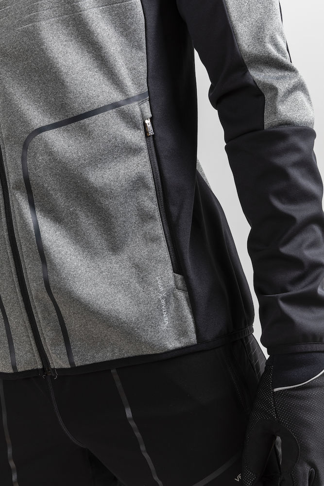 Craft Sharp Softshell XC лыжный костюм мужской grey - 8