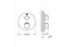 GROHE Grohtherm 24077000 Термостат для душа встраиваемый на 2 потребителя