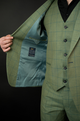 Костюм мужской - тройка Slim Fit SLAVASIO 26/45