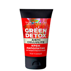 Крем-липолитик Антицеллюлитный разогревающий Anti Cellulite Green Detox ТМ Мануфактура Дом Природы