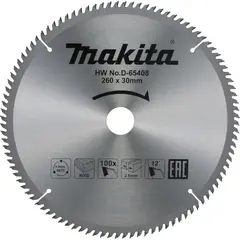 Диск по дереву 260х30 мм Makita D-65408