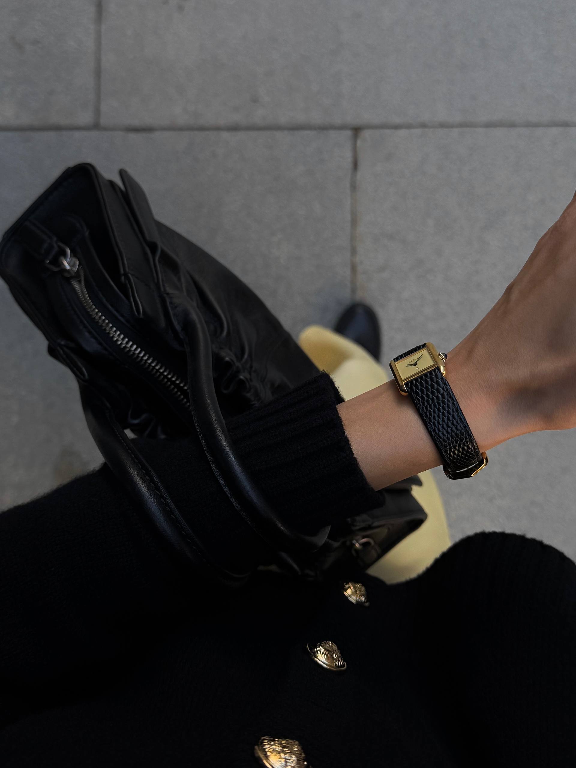 Редкие винтажные часы Cartier Tank🐥 — фото 3