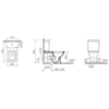 VitrA Serenada 9722B003-7204 Унитаз напольный с бачком и сиденьем