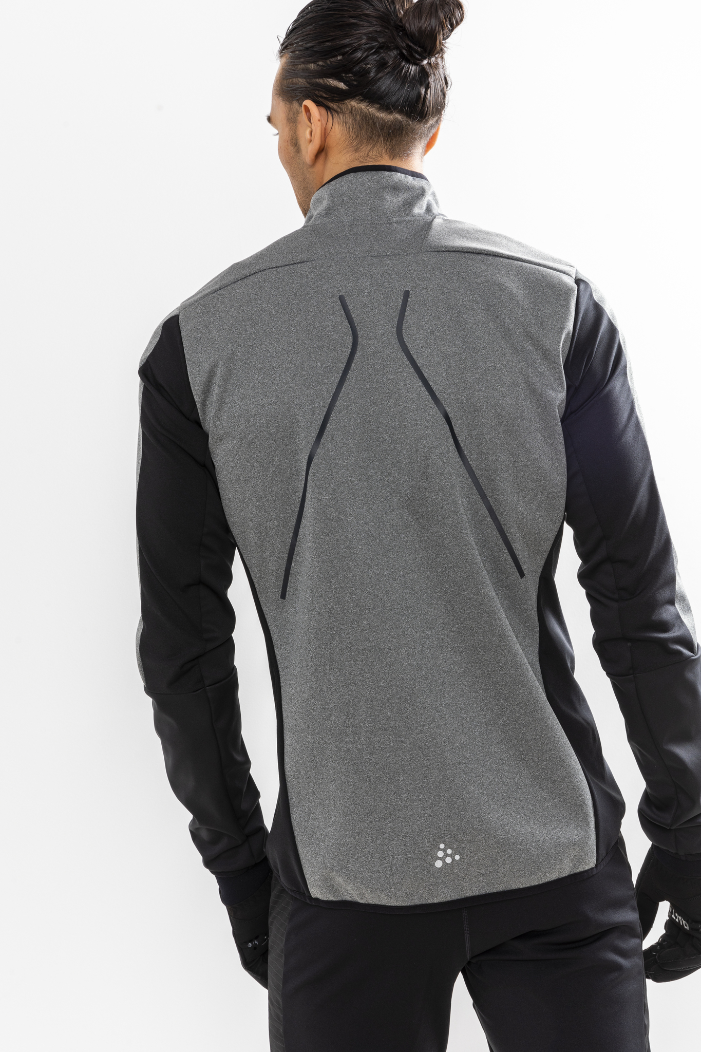 Craft Sharp Softshell XC лыжный костюм мужской grey - 3