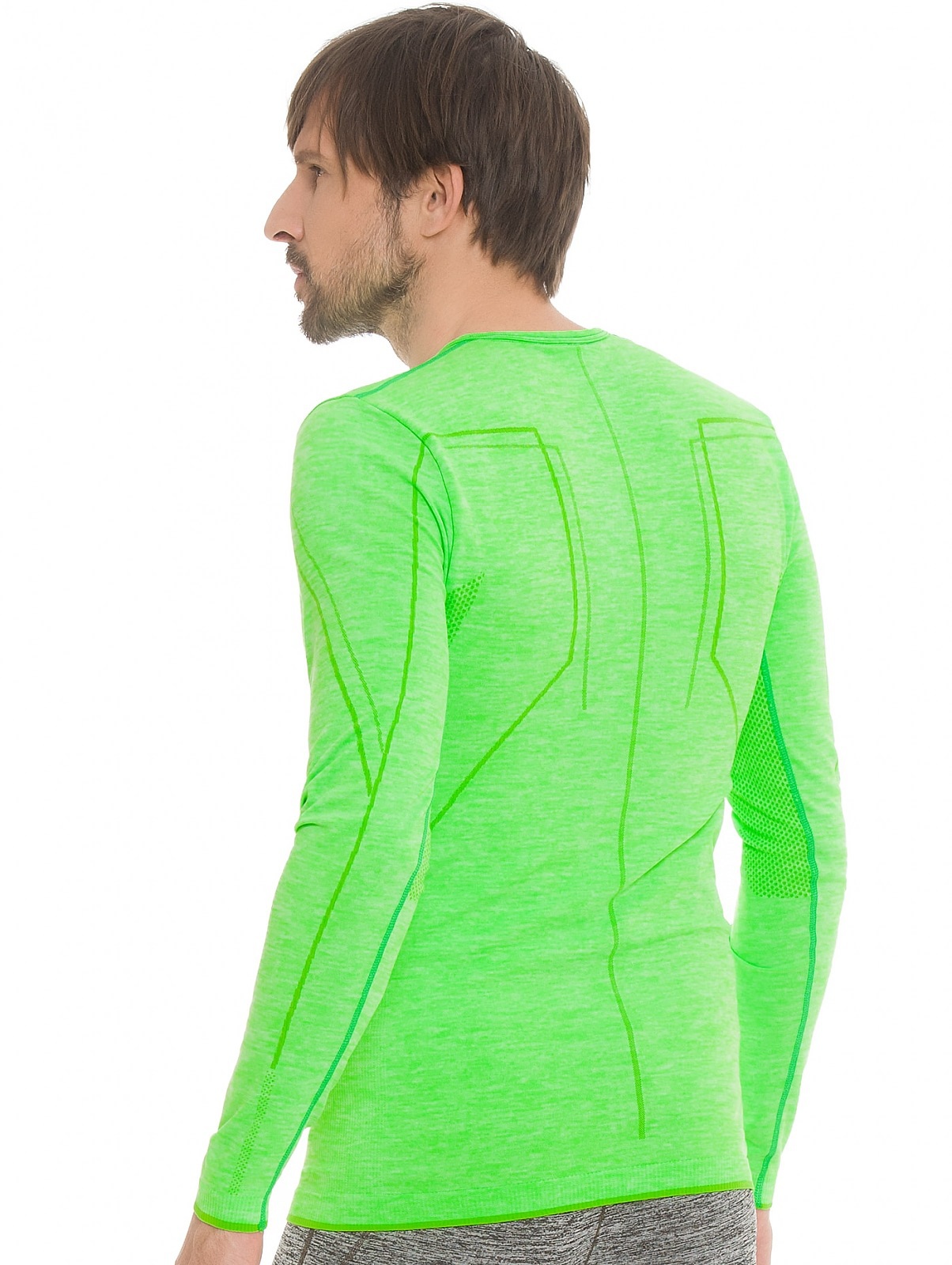 Термобелье рубашка мужская Craft Comfort (green) - 5