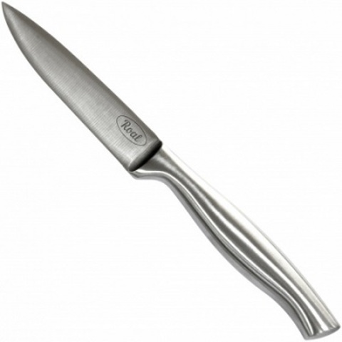 Нож овощной Roal Steell 9см полая металлическая ручка
