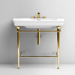 ArtCeram Civitas CIA009 73 ORO Металическая структура для раковины фото