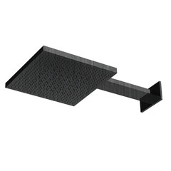 Almar E044277.BS Верхний душ 30х30 см, 2 режима, с настенным держателем, цвет нержавеющая сталь брашированная фото