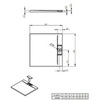 Radaway Giaros C MKGC9090-03 Душевой поддон 90х90 см