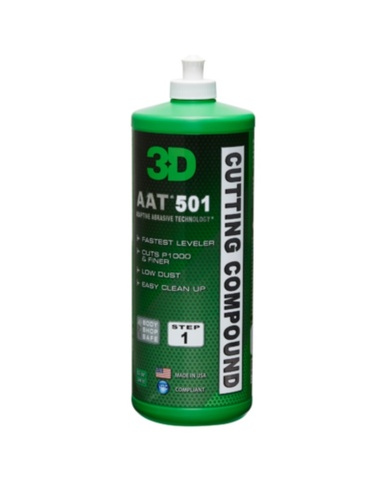 3D Полировальная паста с микро-абразивами AAT Cutting Compound 0,95л