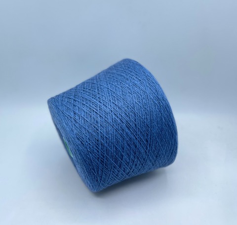 FILCOM (пр.Италия), art.Lhasa, 2/11 550м/100 гр. 40% Як, 40%Кашемир 20%Шелк , цвет-Светло-синий,неоднотонный(124) арт-33270