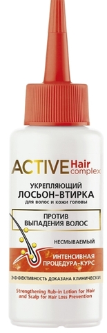 ACTIVE HairComplex Лосьон-втирка укрепляющий для волос и кожи головы 80мл Витекс — фото 3