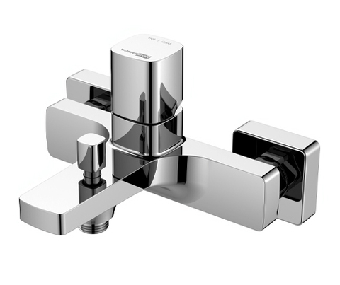 WasserKRAFT Naab 8601 Смеситель для ванны и душа, цвет: хром
