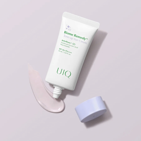 UIQ Biome Remedy Tone-up Sun Cream 50 мл Тонизирующий солнцезащитный крем