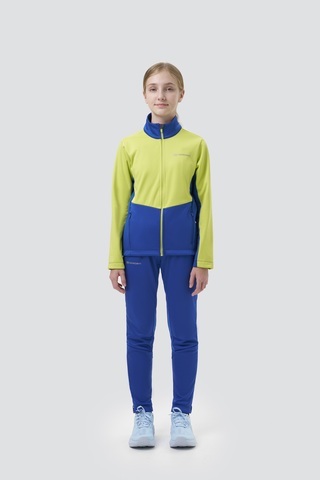 Детский тренировочный лыжный костюм Nordski Jr. Advance true blue-lime
