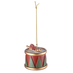 Набор ёлочных украшений classic christmas charm из коллекции new year essential