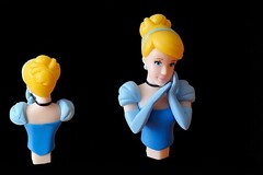 Силиконовый молд Принцесса бюст 3D
